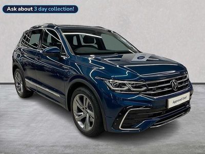 Used VW Tiguan R-line Edition 150 HP (110 kW) 2023 Blue SUV