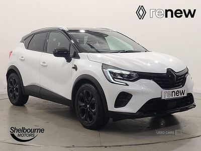 Used Renault Captur Rive Gauche 91 HP (66 kW) 2022 Metallic  arctic white  SUV