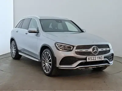Used Mercedes GLC300 AMG Line Premium 245 HP (180 kW) 2022 Silver SUV