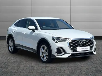 Used Audi Q3 S-Line 150 HP (110 kW) 2025 White SUV