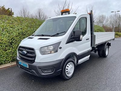Used Ford Transit 130 HP (95 kW) 2021 White Cabriolet