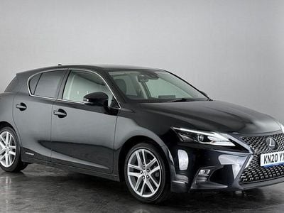 Used Lexus CT200h 136 HP (100 kW) 2020 Black Hatchback