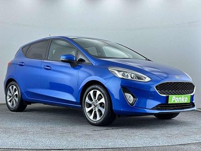 Used Ford Fiesta Trend 85 HP (62 kW) 2019 Blue Hatchback
