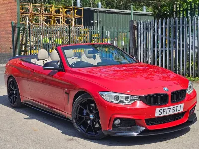 Used BMW 420 M Sport 2017 Red Cabriolet