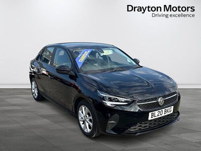 Used Vauxhall Corsa 75 HP (55 kW) 2020 Black Hatchback