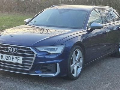 Used Audi S6 Advanced 349 HP (256 kW) 2020 Blue Estate