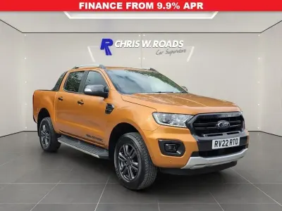Używany Ford Ranger Wildtrack 2022 Pomarańczowy Pickup