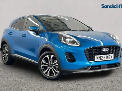 Used Ford Puma Titanium 125 HP (91 kW) 2026 Blue SUV