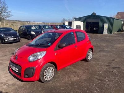 Used Citroën C1 68 HP (50 kW) 2013 Red Hatchback