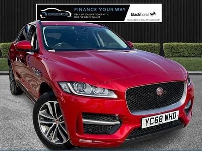 Used Jaguar F-Pace R-Sport 180 HP (132 kW) 2018 Red SUV