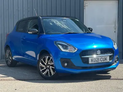 Used Suzuki Swift SZ5 2021 Blue Hatchback