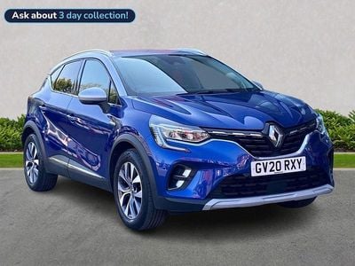 Usado Renault Captur Version S 130 HP (95 kW) 2020 Azul SUV