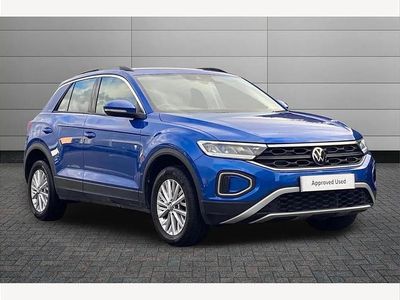 Blue Used 2023 VW T-Roc Life SUV | £17,891 (Fair price)