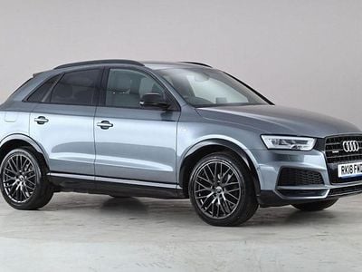Begagnad Audi Q3 Black Edition 179 HK (131 kW) 2018 Grå SUV