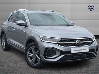 Silver Used 2024 VW T-Roc R-line SUV | £28,541 (Expensive)
