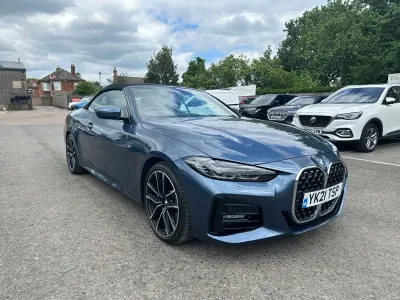 Used BMW 430 Cabriolet M Sport 2021 Blue Cabriolet