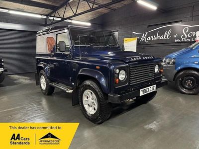 Blue Used 2013 Land Rover Defender SUV | £21,999 (A bit pricey)