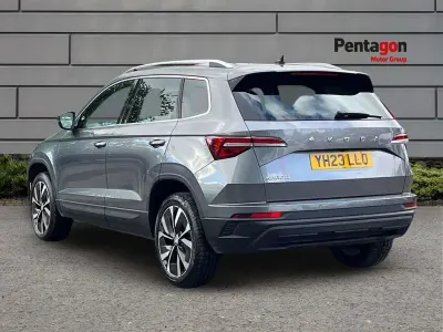 Gebraucht Skoda Karoq SE L 150 PS (110 kW) 2023 Grau SUV