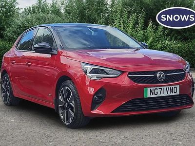 Used Vauxhall Corsa-e 100 kW (136 HP) 2022 Red Hatchback