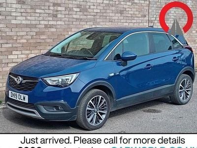 Used Vauxhall Crossland X Elite 110 HP (80 kW) 2019 Blue SUV
