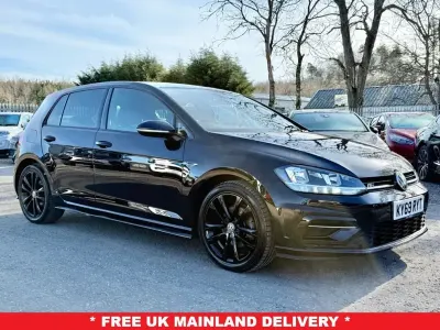 Used VW Golf VII R-line 150 HP (110 kW) 2019 Black Hatchback