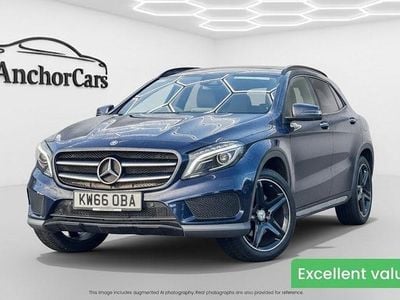 Used Mercedes GLA220 AMG line 177 HP (130 kW) 2016 Blue SUV