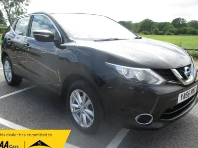 Used Nissan Qashqai Acenta 110 HP (80 kW) 2016 Black SUV