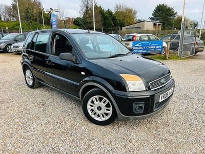 Used Ford Fusion Zetec 101 HP (74 kW) 2008 Black Hatchback