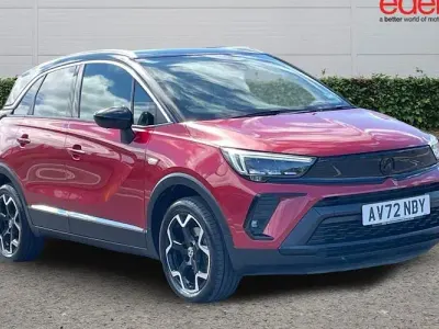 Used Vauxhall Crossland Ultimate 110 HP (80 kW) 2022 Red SUV