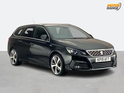 Used Peugeot 308 GT-line 2019 Black Estate