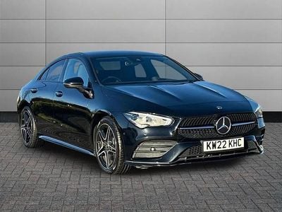 Black Used 2022 Mercedes 220 AMG Line Premium Coupe | £24,750 (Good price)