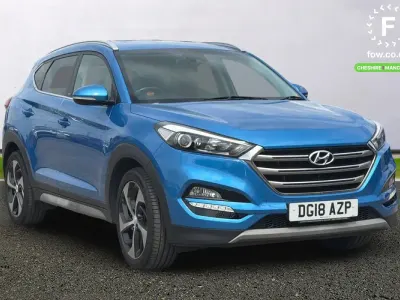 Used Hyundai Tucson Edition 177 HP (130 kW) 2018 Blue SUV