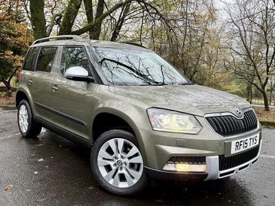 Używany Skoda Yeti SE L 150 KM (110 kW) 2015 Zielony SUV