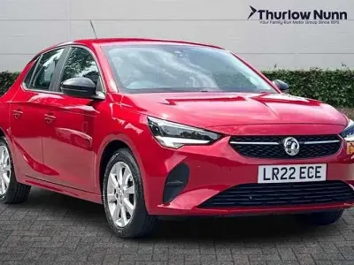 Used Vauxhall Corsa Design Edition 75 HP (55 kW) 2022 Hot red Hatchback