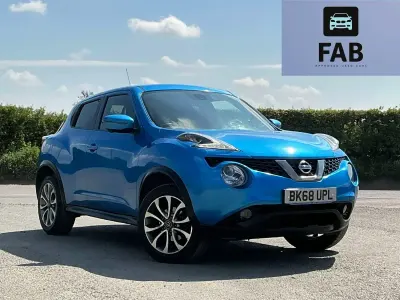 Used Nissan Juke Tekna 2018 Blue SUV