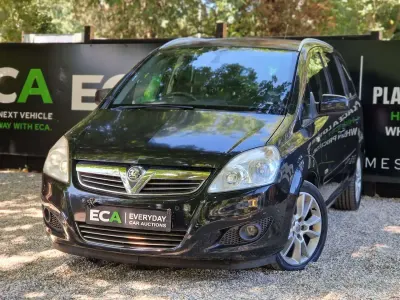 Used Vauxhall Zafira Design Edition 150 HP (110 kW) 2010 Black MPV