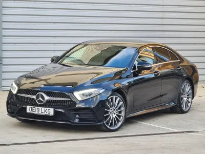 Used Mercedes CLS350 AMG line 286 HP (210 kW) 2019 Black Coupe