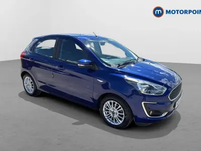 Used Ford Ka Zetec 2019 Blue Sedan
