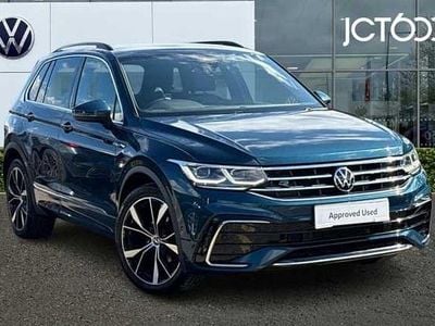 Used VW Tiguan R-line 150 HP (110 kW) 2023 Blue SUV