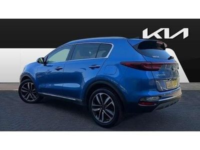 Used Kia Sportage 177 HP (130 kW) 2020 Blue SUV