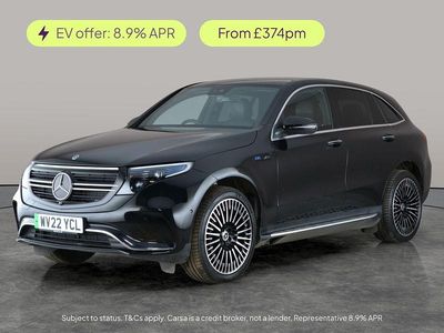 Used Mercedes EQC400 AMG Line Premium 300 kW (408 HP) 2022 Black SUV