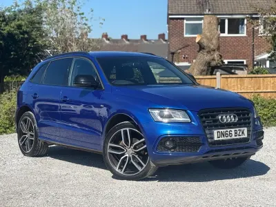 Used Audi Q5 S-line plus 190 HP (139 kW) 2016 Blue SUV