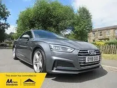 Used Audi A5 S-Line 286 HP (210 kW) 2018 Grey Coupe