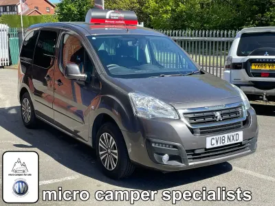 Used Peugeot Partner Tepee Active 2018 Grey MPV