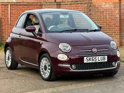 Używany Fiat 500 Lounge 69 KM (50 kW) 2015 Czerwony Hatchback