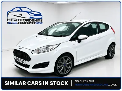Used Ford Fiesta ST-Line 2016 White Hatchback