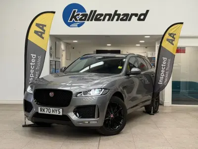 Used Jaguar F-Pace Chequered Flag 180 HP (132 kW) 2020 Grey SUV