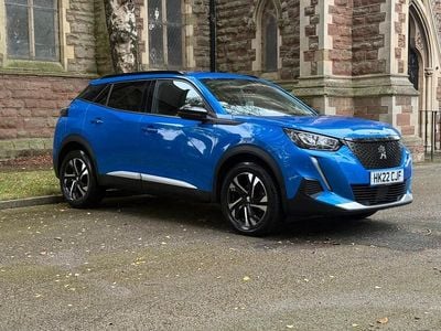 Blue Used 2022 Peugeot 2008 Allure Premium SUV | £14,100 (Fair price)