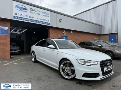Used Audi A6 Black Edition 2014 White Sedan