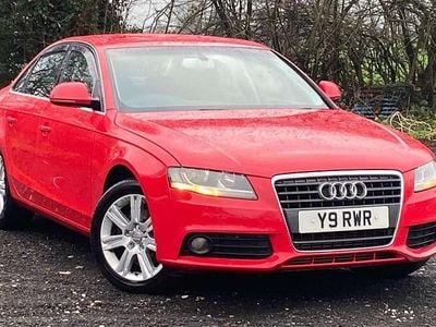 Red Used 2009 Audi A4 Sedan | £1,500